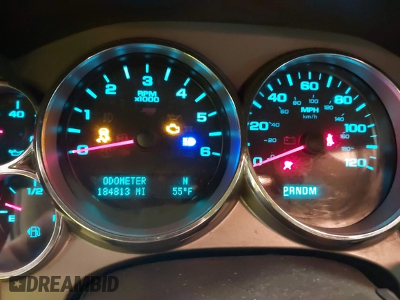 2012 GMC Sierra 1500 SLE with VIN 3GTP2VE79CG267956, listed as a IAAI auction lot 41918837 with 184,813 mi miles and . Bid and sale history available at DreamBid. Image 7.