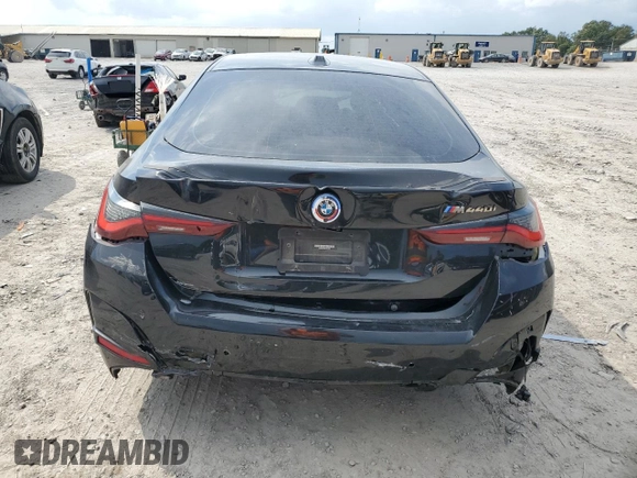 2023 BMW 4 Series M440i with VIN WBA63AW04PFP17973, listed as a Copart auction lot 63539124 with 23,425 mi miles and Salvage title. Bid and sale history available at DreamBid. Image 6.
