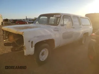 1974 Chevrolet Suburban z VIN CCY164F189473, wystawiony jako Copart lot #49678415 z przebiegiem Nie podano mil oraz Czysty tytuł • Clean title. Historia ofert i sprzedaży dostępna na DreamBid. Obrazek 1.
