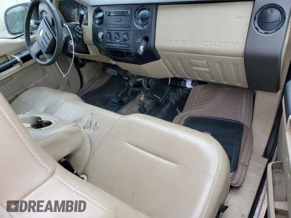 2008 Ford Super Duty F-250 SRW XL with VIN 1FTSX21R58EE11907, listed as a Copart auction lot 51652285 with 155,754 mi miles and Clean Title. Bid and sale history available at carsss.com. Image 8.