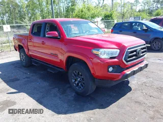 2022 Toyota Tacoma SR z VIN 3TMCZ5AN7NM470900, wystawiony jako IAAI lot #42060911 z przebiegiem 38 869 mil mil oraz . Historia ofert i sprzedaży dostępna na DreamBid. Obrazek 1.