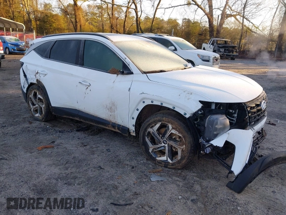 2023 Hyundai Tucson SEL with VIN 5NMJF3AE1PH268144, listed as a IAAI auction lot 41760960 with 58,613 mi miles and . Bid and sale history available at carsss.com. Image 1.