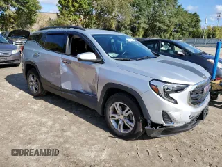 2019 GMC Terrain SLE with VIN 3GKALTEV0KL308250, listed as a Copart auction lot 74052644 with 55,933 mi miles and Non Repairable. Bid and sale history available at DreamBid. Image 4.