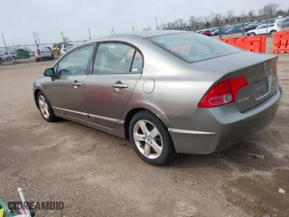 2008 Honda Civic Sdn EX with VIN 1HGFA15868L024617, listed as a IAAI auction lot 41831376 with 130,279 mi miles. Bid and sale history available at carsss.com. Image 3.