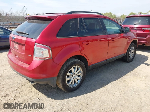 2010 Ford Edge SEL with VIN 2FMDK3JC8ABA73182, listed as a IAAI auction lot 41887666 with 150,818 mi miles. Bid and sale history available at carsss.com. Image 4.