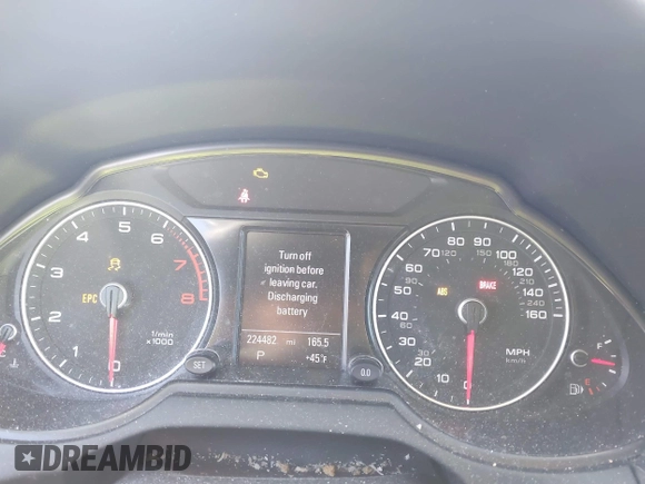 2013 Audi Q5 Premium Plus with VIN WA1DGAFP8DA067978, listed as a IAAI auction lot 41886813 with 224,482 mi miles and . Bid and sale history available at DreamBid. Image 7.