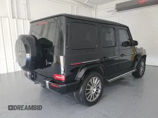 2022 Mercedes-Benz G 550 with VIN W1NYC6BJ6NX457809, listed as a Copart auction lot 79406964 with 11,185 mi miles and Salvage Title. Bid and sale history available at DreamBid. Image 3.