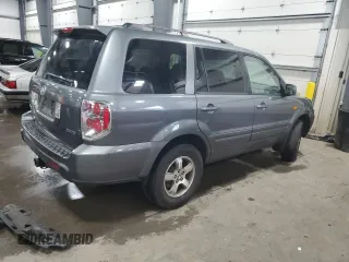 2008 Honda Pilot SE z VIN 5FNYF18398B043416, wystawiony jako Copart lot #57726765 z przebiegiem 216 160 mil mil oraz Szkoda całkowita • Salvage title. Historia ofert i sprzedaży dostępna na DreamBid. Obrazek 3.