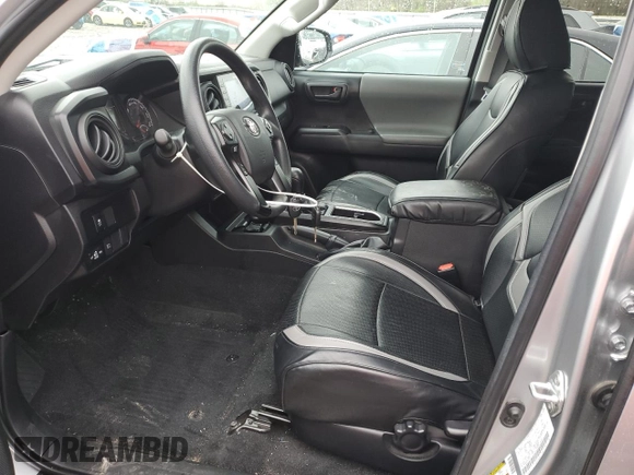 2022 Toyota Tacoma SR with VIN 3TMCZ5AN0NM533089, listed as a Copart auction lot 53757995 with 27,298 mi miles and Salvage title. Bid and sale history available at DreamBid. Image 7.