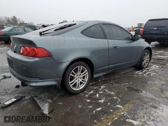 2006 Acura RSX with VIN JH4DC53826S018499, listed as a Copart auction lot 44293795 with 107,783 mi miles and Salvage title. Bid and sale history available at DreamBid. Image 3.