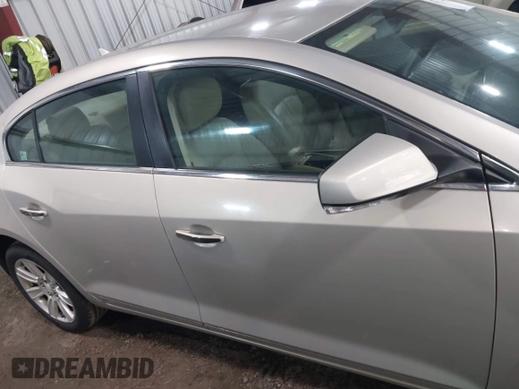 2010 Buick LaCrosse CXL with VIN 1G4GC5EG3AF270973, listed as a IAAI auction lot 42771201 with 82,170 mi miles and . Bid and sale history available at DreamBid. Image 13.