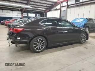 2016 Acura TLX V6 Advance with VIN 19UUB3F72GA003649, listed as a Copart auction lot 81685174 with 115,580 mi miles and Salvage Title. Bid and sale history available at carsss.com. Image 3.