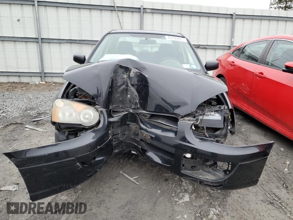 2005 Subaru Impreza Sedan (Natl) RS with VIN JF1GD67535H520036, listed as a Copart auction lot 49700825 with 0 mi miles and Salvage Title. Bid and sale history available at carsss.com. Image 5.