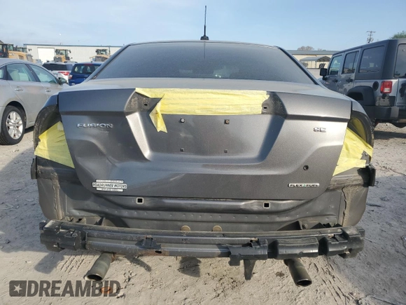 2012 Ford Fusion SE with VIN 3FAHP0HG8CR187773, listed as a Copart auction lot 51839835 with 183,236 mi miles and Clean Title. Bid and sale history available at DreamBid. Image 6.
