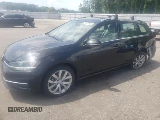 2018 Volkswagen Golf SportWagen SEL with VIN 3VWL17AU1JM767159, listed as a Copart auction lot 61023443 with 122,181 mi miles. Bid and sale history available at carsss.com. Image 1.