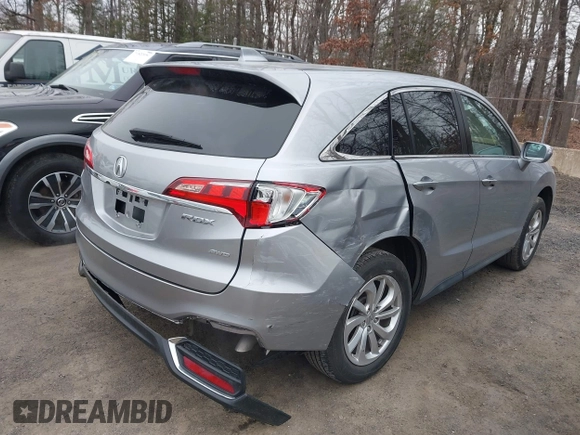 2017 Acura RDX w/Technology Pkg with VIN 5J8TB4H59HL037347, listed as a IAAI auction lot 41606531 with 40,806 mi miles. Bid and sale history available at carsss.com. Image 6.