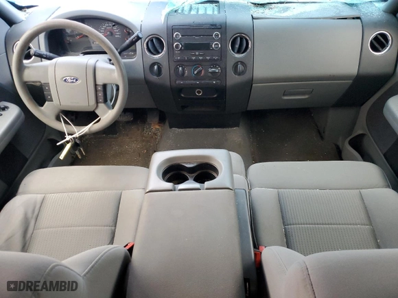2008 Ford F-150 XLT with VIN 1FTPW14V68KD62200, listed as a Copart auction lot 51900495 with 201,601 mi miles and Salvage Title. Bid and sale history available at carsss.com. Image 8.