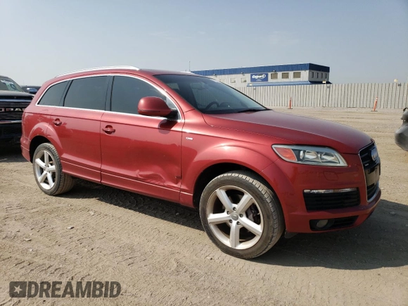 2007 Audi Q7 Premium Plus with VIN WA1EY74L97D068404, listed as a Copart auction lot 71579774 with 126,564 mi miles and Clean title. Bid and sale history available at DreamBid. Image 4.