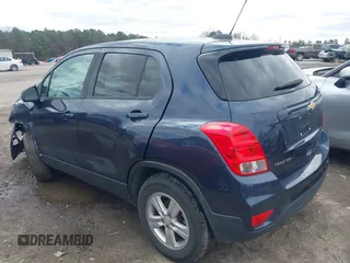 2019 Chevrolet Trax LS with VIN 3GNCJNSB4KL270755, listed as a IAAI auction lot 41738365 with 90,750 mi miles and . Bid and sale history available at DreamBid. Image 3.