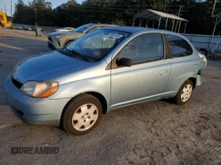 2002 Toyota ECHO with VIN JTDAT123620233098, listed as a Copart auction lot 80001684 with 124,896 mi miles and Salvage Title. Bid and sale history available at carsss.com. Image 1.
