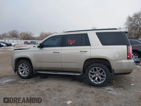 2015 GMC Yukon SLT z VIN 1GKS2BKC6FR655777, wystawiony jako IAAI lot #40982330 z przebiegiem 120 627 mil mil oraz . Historia ofert i sprzedaży dostępna na DreamBid. Obrazek 15.