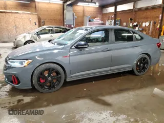2023 Volkswagen Jetta GLI Autobahn with VIN 3VW2T7BU2PM019582, listed as a Copart auction lot 60191984 with 12,114 mi miles and Salvage Title. Bid and sale history available at DreamBid. Image 1.