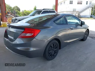 2012 Honda Civic Cpe LX with VIN 2HGFG3B52CH500405, listed as a IAAI auction lot 42091494 with 209,657 mi miles. Bid and sale history available at carsss.com. Image 4.