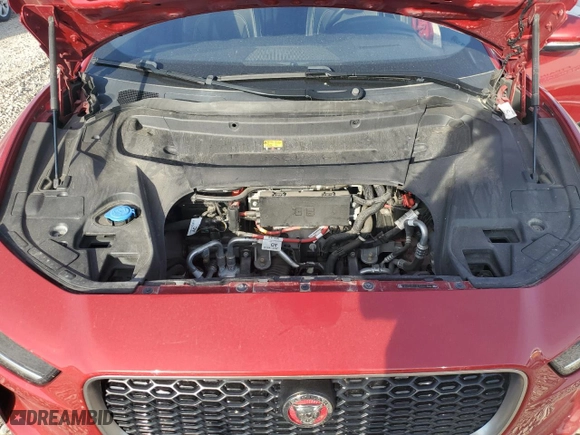 2020 Jaguar I-PACE S with VIN SADHB2S11L1F80427, listed as a Copart auction lot 71297074 with 40504 miles and Salvage Title. Bid and sale history available at carsss.com. Image 11.