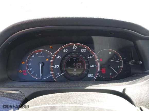 2014 Honda Accord Sedan Sport with VIN 1HGCR2F58EA011381, listed as a IAAI auction lot 41779799 with 121,009 mi miles. Bid and sale history available at carsss.com. Image 7.