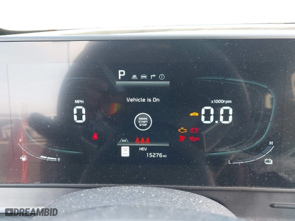 2023 Kia Sportage Plug-In Hybrid X-Line with VIN KNDPYDAH9P7027170, listed as a IAAI auction lot 41583963 with 15,276 mi miles. Bid and sale history available at carsss.com. Image 7.