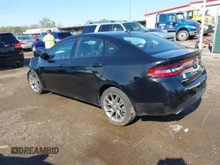 2014 Dodge Dart SXT with VIN 1C3CDFBB5ED909827, listed as a IAAI auction lot 42133689 with 100,214 mi miles and . Bid and sale history available at carsss.com. Image 3.