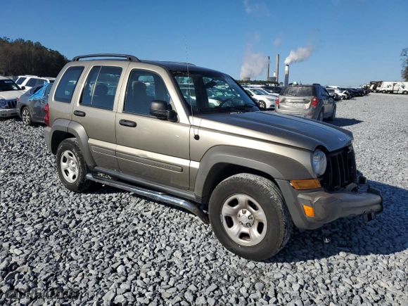 2007 Jeep Liberty Sport with VIN 1J4GK48K17W516682, listed as a Copart auction lot 85745854 with 141,113 mi miles and Salvage Title. Bid and sale history available at carsss.com. Image 4.