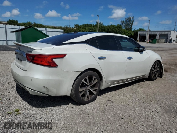 2016 Nissan Maxima SL with VIN 1N4AA6AP0GC437902, listed as a Copart auction lot 49895465 with 101,604 mi miles and Non Repairable. Bid and sale history available at DreamBid. Image 3.