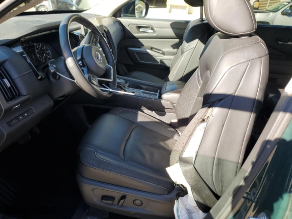 2022 Nissan Pathfinder SL with VIN 5N1DR3CA6NC248946, listed as a Copart auction lot 49400935 with 39,583 mi miles and Salvage Title. Bid and sale history available at carsss.com. Image 7.