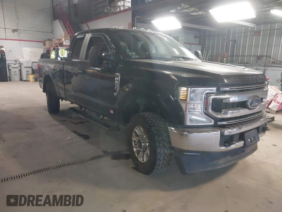2021 Ford Super Duty F-250 SRW XL with VIN 1FT7X2B63MED51503, listed as a IAAI auction lot 41227248 with 106,780 mi miles. Bid and sale history available at carsss.com. Image 1.