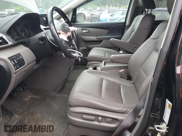 2016 Honda Odyssey Touring Elite with VIN 5FNRL5H90GB061827, listed as a Copart auction lot 61271695 with Not provided miles and Salvage title. Bid and sale history available at DreamBid. Image 7.