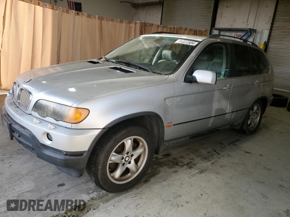2001 BMW X5 4.4i with VIN WBAFB33531LH18946, listed as a Copart auction lot 84322504 with 232,357 mi miles and Clean Title. Bid and sale history available at carsss.com. Image 1.
