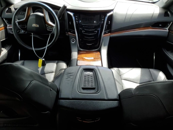 2017 Cadillac Escalade Luxury with VIN 1GYS4BKJ4HR260580, listed as a Copart auction lot 48460904 with 61,362 mi miles and Salvage Title. Bid and sale history available at carsss.com. Image 8.