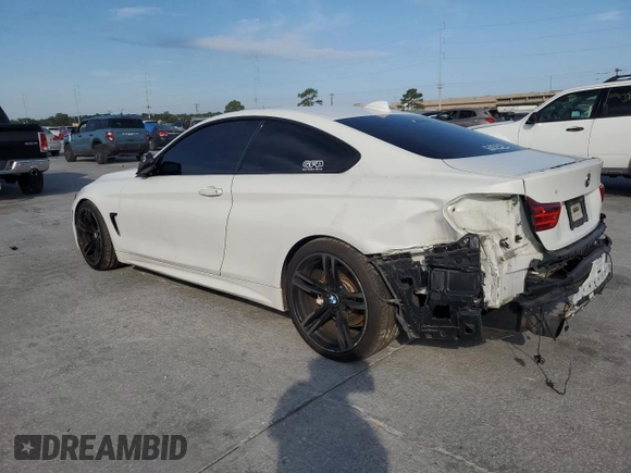 2016 BMW 4 Series 435i with VIN WBA3R1C59GK529765, listed as a Copart auction lot 69156354 with 66,654 mi miles and Salvage title. Bid and sale history available at DreamBid. Image 2.
