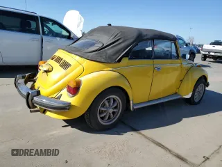 1979 Volkswagen Beetle with VIN 1582009602, listed as a Copart auction lot 42561745 with 25,764 mi miles and Salvage Title. Bid and sale history available at DreamBid. Image 3.