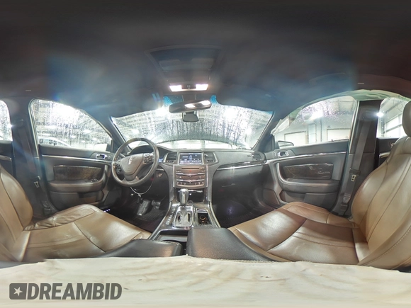 2013 Lincoln MKS with VIN 1LNHL9EK4DG615815, listed as a Copart auction lot 51675925 with 108,273 mi miles and Salvage title. Bid and sale history available at DreamBid. Image 14.