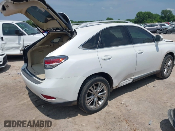 2014 Lexus RX 350 with VIN 2T2BK1BA1EC250418, listed as a IAAI auction lot 42343669 with 175,202 mi miles and . Bid and sale history available at DreamBid. Image 4.