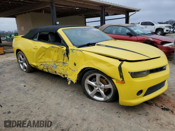 2014 Chevrolet Camaro LT z VIN 2G1FC3D35E9286523, wystawiony jako Copart lot #45289725 z przebiegiem 194 337 mil mil oraz Szkoda całkowita • Salvage title. Historia ofert i sprzedaży dostępna na DreamBid. Obrazek 4.