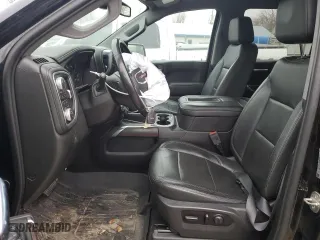 2019 GMC Sierra 1500 SLT with VIN 1GTU9DED9KZ137916, listed as a Copart auction lot 43611525 with 116,417 mi miles and Salvage Title. Bid and sale history available at carsss.com. Image 7.