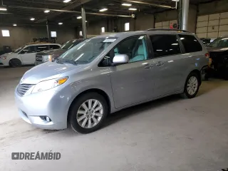 2014 Toyota Sienna Ltd with VIN 5TDDK3DC5ES074231, listed as a Copart auction lot 49680265 with 142,823 mi miles and Salvage Title. Bid and sale history available at carsss.com. Image 1.