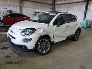 2023 FIAT 500X Pop with VIN ZFBNF3B17PP993156, listed as a Copart auction lot 58350855 with 8,089 mi miles and Salvage title. Bid and sale history available at DreamBid. Image 1.