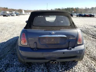 2007 MINI Convertible S with VIN WMWRH33547TL93855, listed as a Copart auction lot 78313133 with 130,832 mi miles and Salvage title. Bid and sale history available at DreamBid. Image 6.