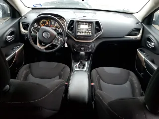 2017 Jeep Cherokee Latitude with VIN 1C4PJLCB3HW586874, listed as a Copart auction lot 46479665 with 97,124 mi miles and Salvage Title. Bid and sale history available at carsss.com. Image 8.