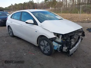 2018 Hyundai Ioniq Blue with VIN KMHC65LC4JU103376, listed as a IAAI auction lot 41463545 with 115,116 mi miles and . Bid and sale history available at DreamBid. Image 1.