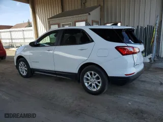 2020 Chevrolet Equinox LS with VIN 2GNAXSEV1L6141257, listed as a Copart auction lot 49163005 with 99,720 mi miles and Salvage Title. Bid and sale history available at carsss.com. Image 2.